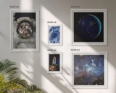 Obraz na stenu Vesmírne objavy astronautov galéria obrazov