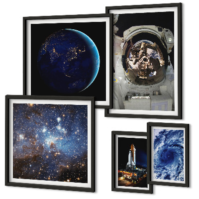 Galéria obrazov na stenu Vesmírne objavy astronautov