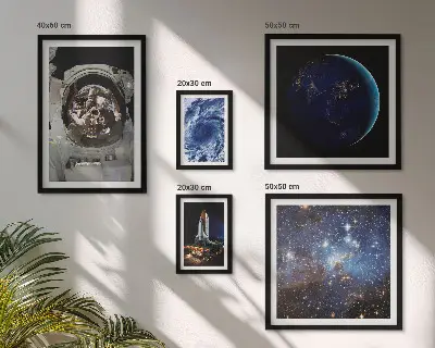 Obraz na stenu Vesmírne objavy astronautov galéria obrazov
