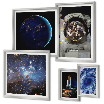 Galéria obrazov na stenu Vesmírne objavy astronautov