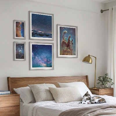 Galéria obrazov na stenu Kozmické krajiny galaxií