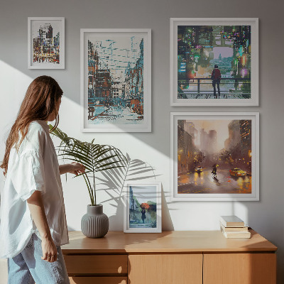 Galéria obrazov na stenu Moderné mestské scenérie