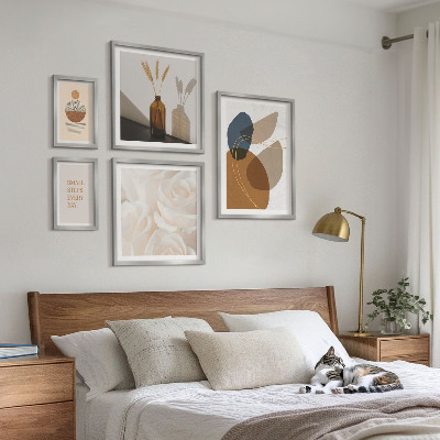 Galéria obrazov na stenu Boho rastlinné dekorácie