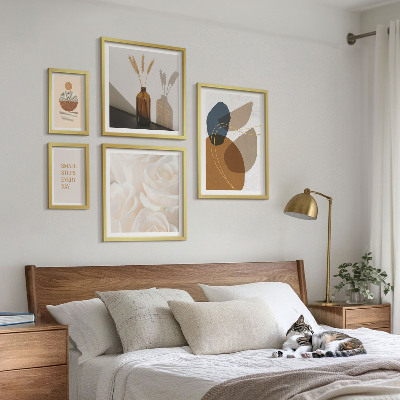 Galéria obrazov na stenu Boho rastlinné dekorácie