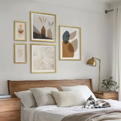 Obraz na stenu s motívom boho rastlín dekoratívna galéria