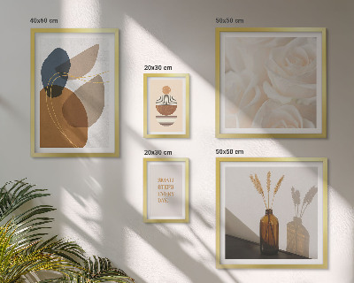 Galéria obrazov na stenu Boho rastlinné dekorácie