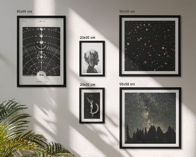 Galéria obrazov na stenu Kozmické inšpirácie galaxie