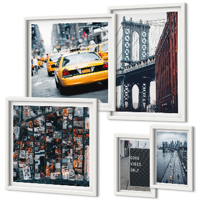 Galéria obrazov na stenu Očarujúce výhľady na New York