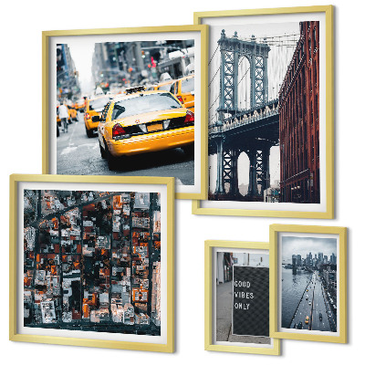 Galéria obrazov na stenu Očarujúce výhľady na New York