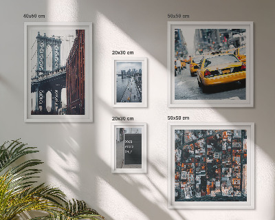 Galéria obrazov na stenu Očarujúce výhľady na New York