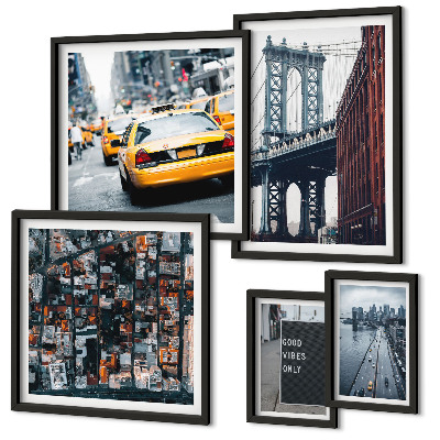 Galéria obrazov na stenu Očarujúce výhľady na New York