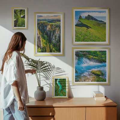 Galéria obrazov na stenu Krajiny hory rieky lesy