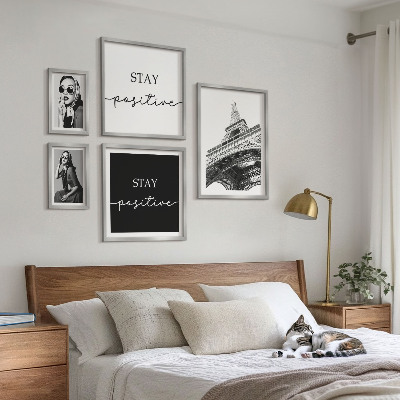 Galéria obrazov na stenu Štýlová grafika, móda Paríž