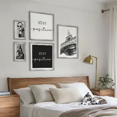 Obraz na stenu štýlová grafika s motívom módy v Paríži