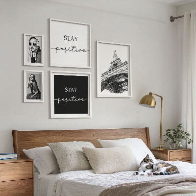 Galéria obrazov na stenu Štýlová grafika, móda Paríž
