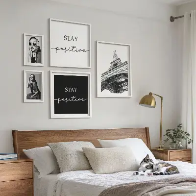 Obraz na stenu štýlová grafika s motívom módy v Paríži