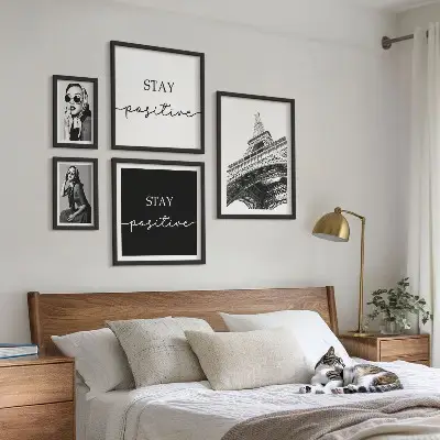 Obraz na stenu štýlová grafika s motívom módy v Paríži