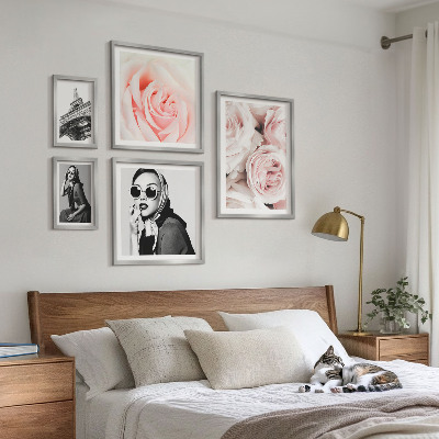Galéria obrazov na stenu Štýlové a elegantné portréty ruží