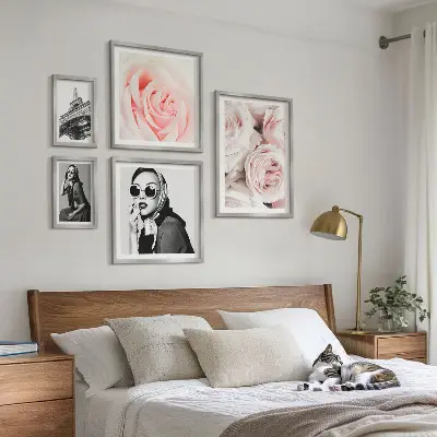 Obraz na stenu s motívom ruží štýlové a elegantné portréty