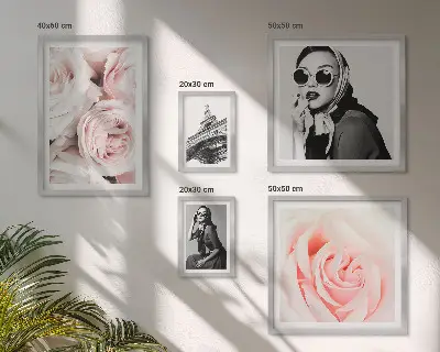 Obraz na stenu s motívom ruží štýlové a elegantné portréty