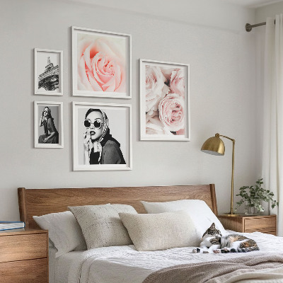 Galéria obrazov na stenu Štýlové a elegantné portréty ruží