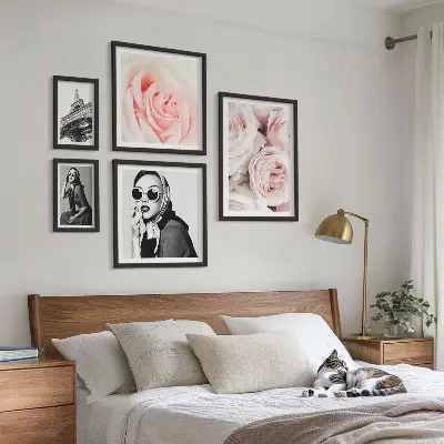 Obraz na stenu s motívom ruží štýlové a elegantné portréty