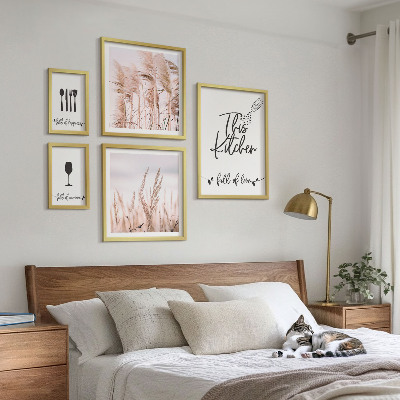 Galéria obrazov na stenu Boho kuchyňa miluje varenie
