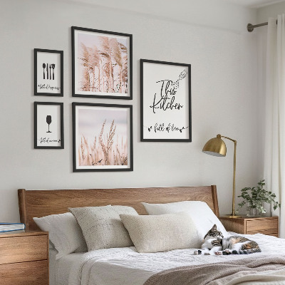 Galéria obrazov na stenu Boho kuchyňa miluje varenie