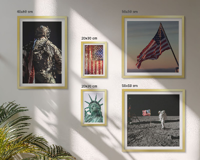 Galéria obrazov na stenu Americká symbolika histórie