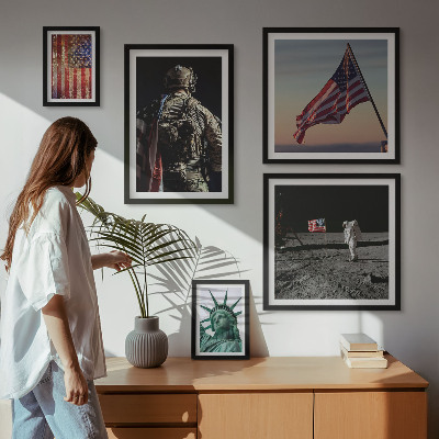 Galéria obrazov na stenu Americká symbolika histórie