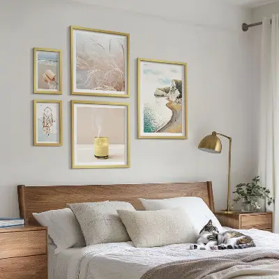 Sada obrazov nad sedačku relaxačné motívy s knihami