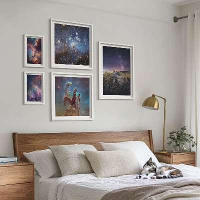 Galéria obrazov na stenu Kozmické krajiny galaxií