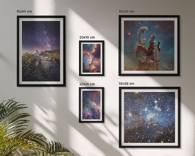 Galéria obrazov na stenu Kozmické krajiny galaxií
