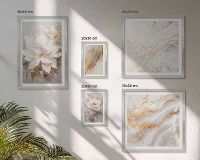 Galéria obrazov na stenu Elegantné kvetinové kompozície