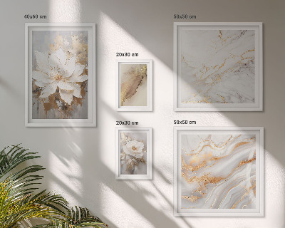 Galéria obrazov na stenu Elegantné kvetinové kompozície