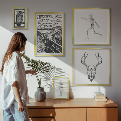 Galéria obrazov na stenu Surrealistické umenie, príroda, muž