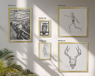 Galéria obrazov na stenu Surrealistické umenie, príroda, muž