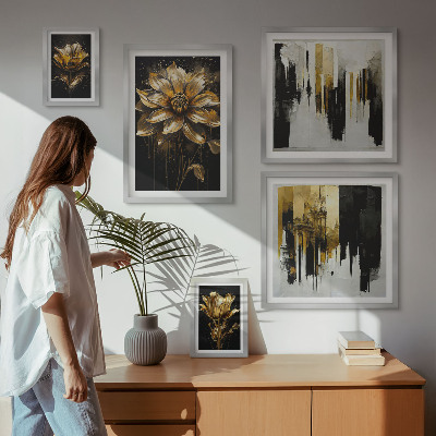 Galéria obrazov na stenu Kvetinové motívy, elegancia, modernosť