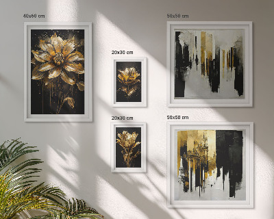 Galéria obrazov na stenu Kvetinové motívy, elegancia, modernosť
