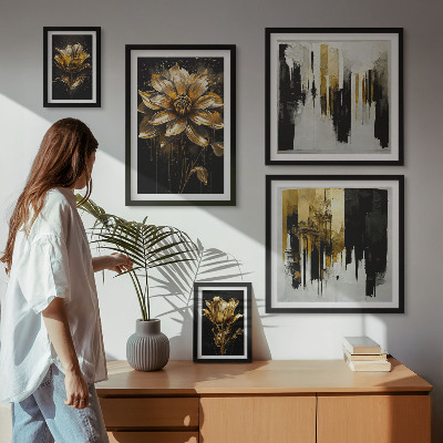 Galéria obrazov na stenu Kvetinové motívy, elegancia, modernosť