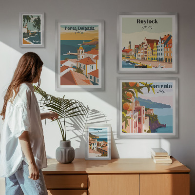 Galéria obrazov na stenu Európske mestské krajiny