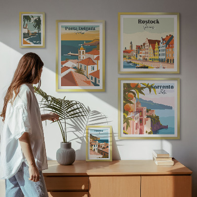 Galéria obrazov na stenu Európske mestské krajiny