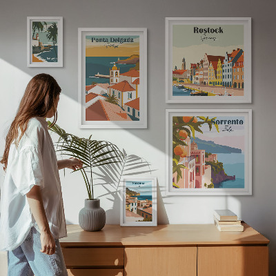 Galéria obrazov na stenu Európske mestské krajiny