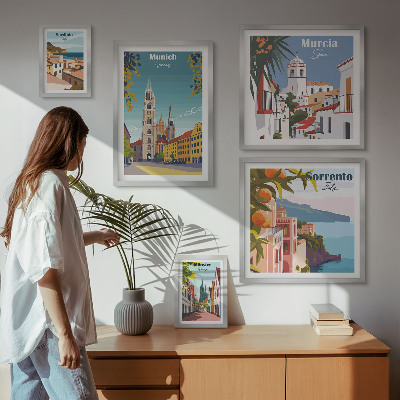 Galéria obrazov na stenu Architektúra európskych miest