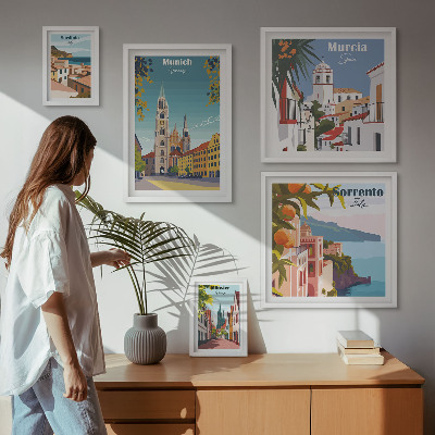 Galéria obrazov na stenu Architektúra európskych miest