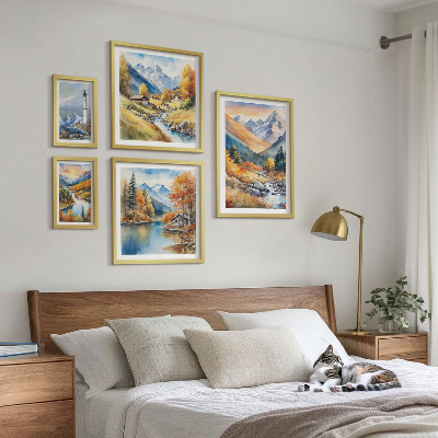 Galéria obrazov na stenu Maják na horských riekach