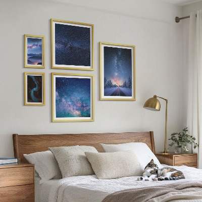 Galéria obrazov na stenu Kozmické nočné scenérie