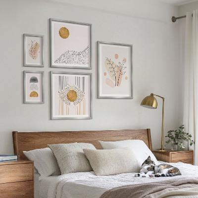 Galéria obrazov na stenu Štýlové minimalistické rastliny