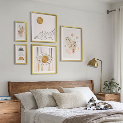Galéria obrazov na stenu Štýlové minimalistické rastliny