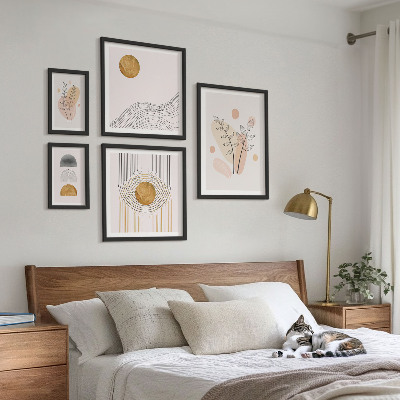 Galéria obrazov na stenu Štýlové minimalistické rastliny